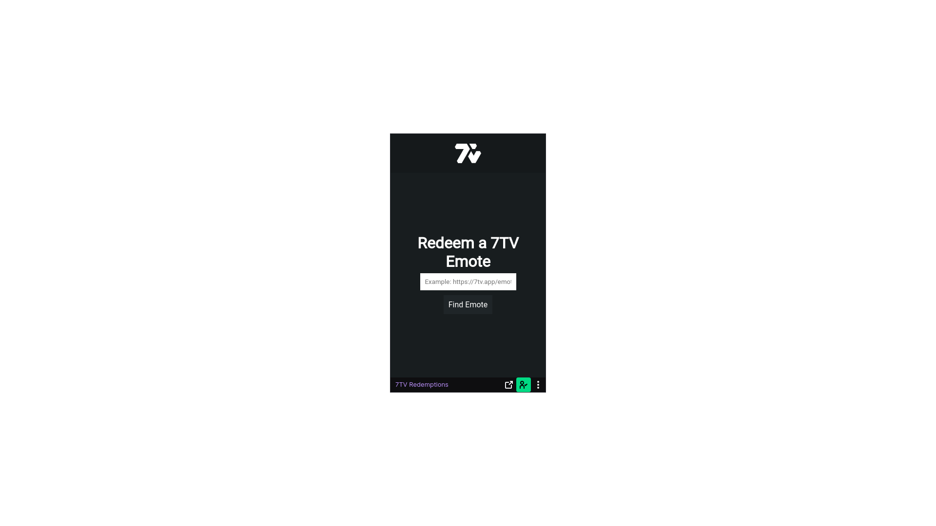7TV Redemptions